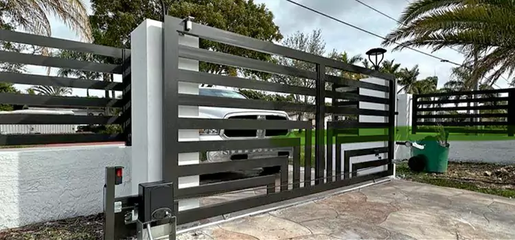 Automatic Driveway Gate Installation Loves Park