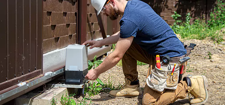 Electric Driveway Gate Installation Loves Park