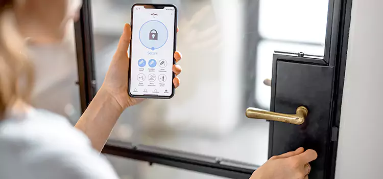 Fingerprint Door Lock Installation Loves Park